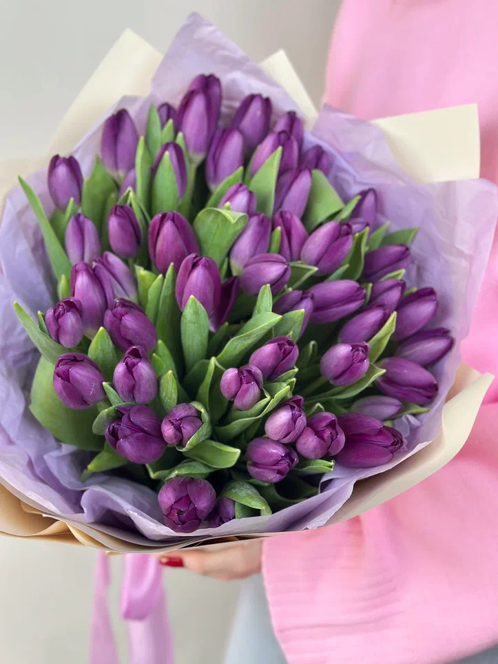 51 сиреневый тюльпан