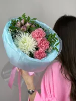 Цветы Букет «Бирюза» 2