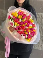 Цветы Микс тюльпанов 0