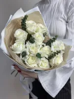 Цветы Букет французских роз 2