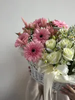 Цветы Корзина весенних цветов 4