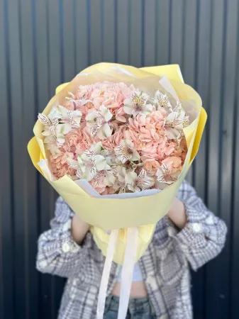 Букет гортензий 