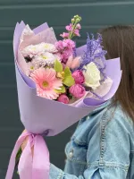 Цветы Букет «Сиреневый лоск» 2