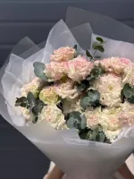 Цветы Букет эустом 4