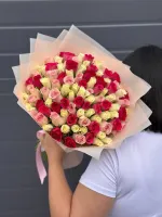 Цветы Микс кенийских роз 2