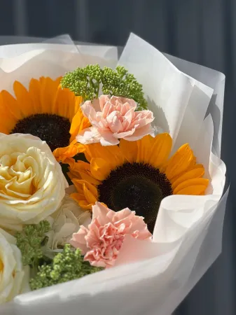 Букет «Палитра солнца»