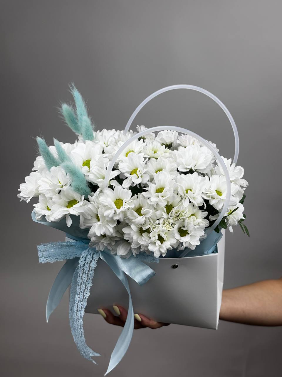 Сумочка хризантем