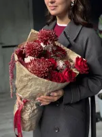 Цветы Букет «Бархатный сезон» 1