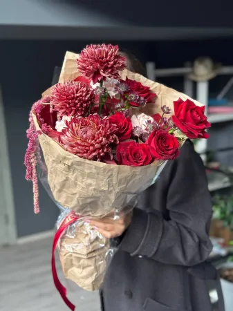 Букет «Бархатный сезон»