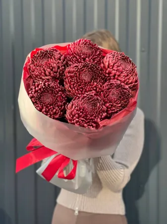 Букет «Красные Bigoudi»