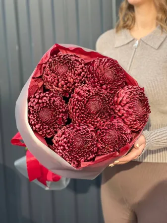 Букет «Красные Bigoudi»