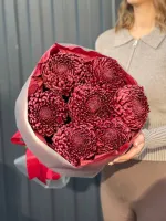 Цветы Букет «Красные Bigoudi» 1