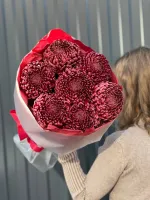 Цветы Букет «Красные Bigoudi» 2