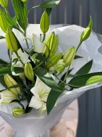 Цветы Букет «Белая королева» 3