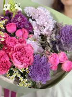 Цветы Букет с брассикой 4