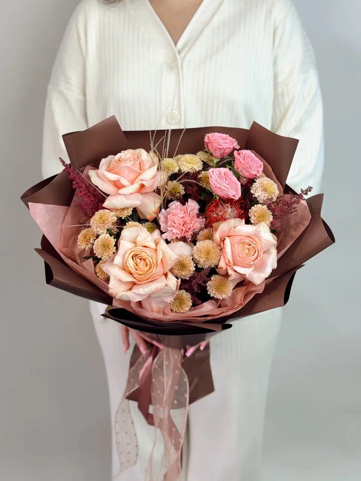 Букет  «Осенний ветер»