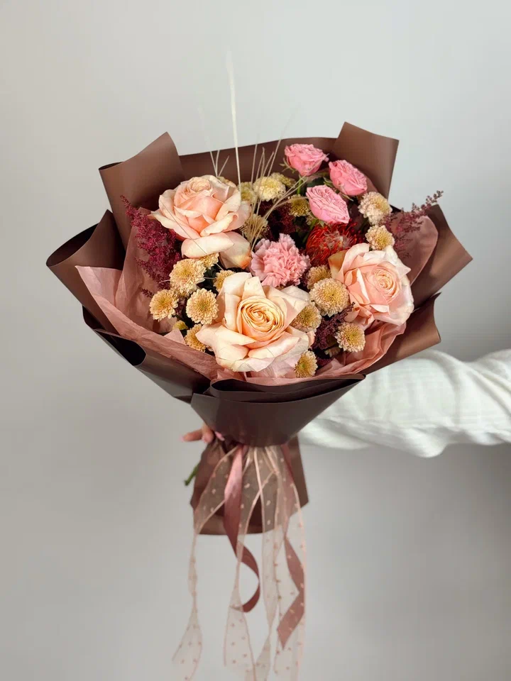 Букет  «Осенний ветер»