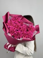 Цветы Монобукет ажурных роз 2