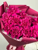 Цветы Монобукет ажурных роз 4