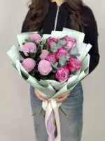 Цветы Букет «Вечерняя сирень» 1