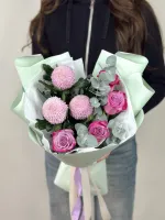 Цветы Букет «Вечерняя сирень» 1