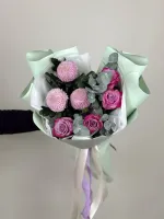 Цветы Букет «Вечерняя сирень» 3