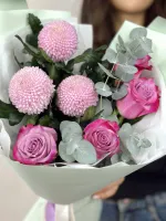 Цветы Букет «Вечерняя сирень» 4