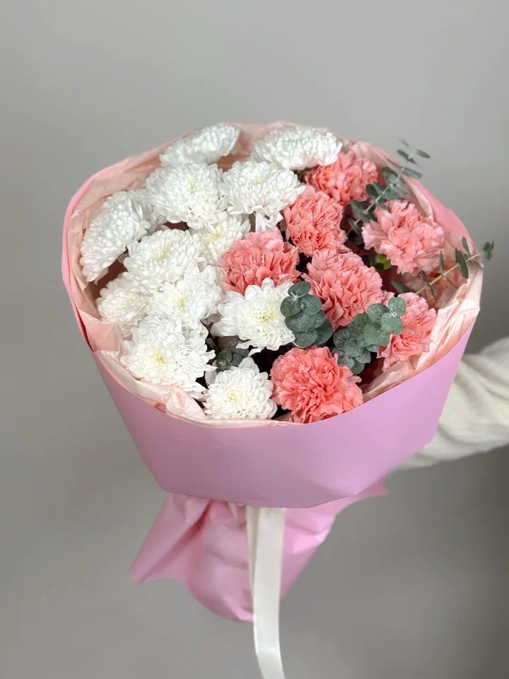 Букет «Розовый пломбир»