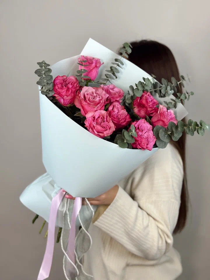 Букет из роз Кантри Блюз