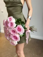 Цветы Букет пионовидных роз Мандала 2