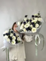 Цветы Букет «Белая сказка» 0