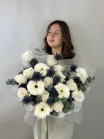 Цветы Букет «Белая сказка» 0