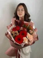 Цветы Букет «Контуры любви» 0