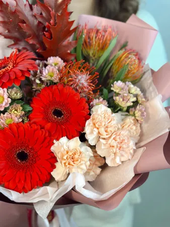 Букет «Контуры любви»