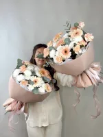 Цветы Букет «Сладкая карамель» 0