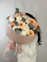 Цветы Букет «Сладкая карамель» 1