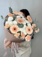 Цветы Букет «Сладкая карамель» 1