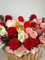 Цветы Роскошная корзина 1