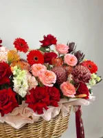 Цветы Роскошная корзина 2