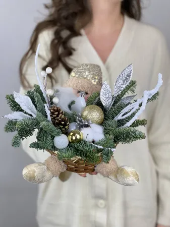 Композиция «Мини - Дед - Мороз»