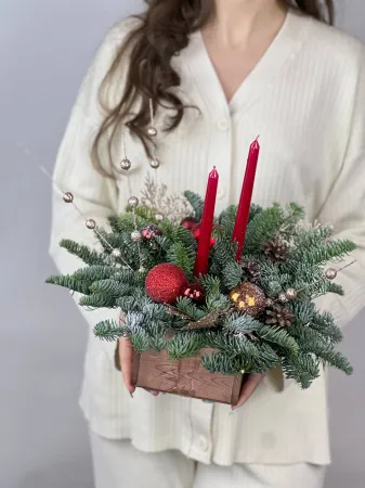 Новогодняя мини - композиция