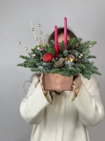 Новогодняя мини - композиция