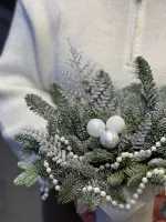 Цветы Зимняя мини - композиция 1