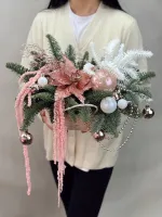 Цветы Новогодняя композиция №3 0