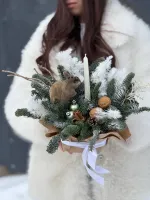 Цветы Новогодняя композиция №11 1