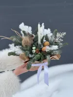 Цветы Новогодняя композиция №11 2