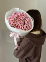 Цветы Букет из хризантем Сантини №4 3