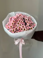 Цветы Букет из хризантем Сантини №4 4