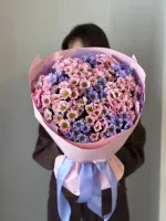 Цветы Букет из хризантем Сантини №5 0