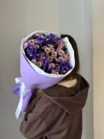 Цветы Букет из хризантем Сантини №6 3